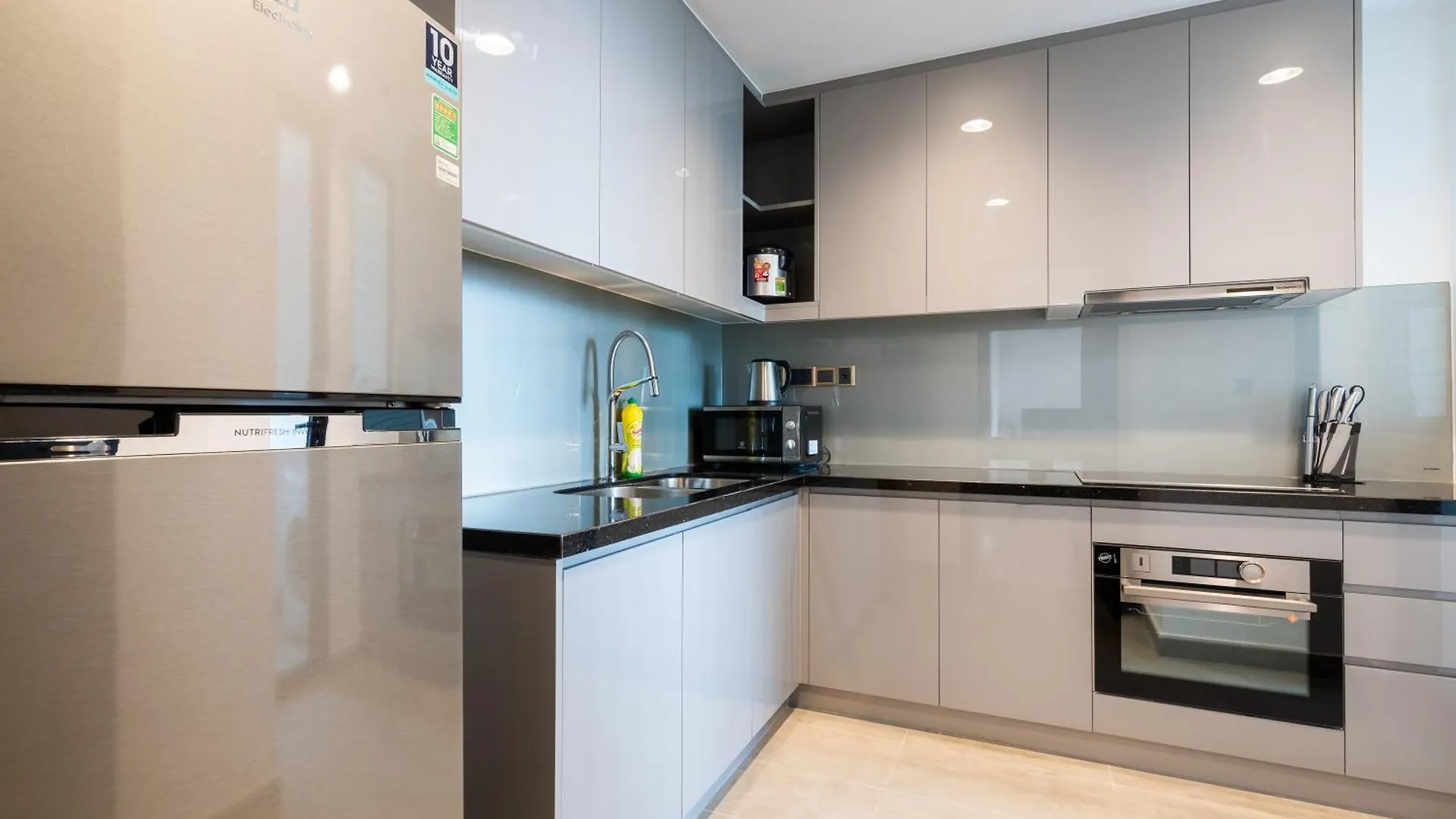 Luxury Living In The Heart Of D1/3Br/Infinity Pool Apartment Ho Chi Minh City 0*,